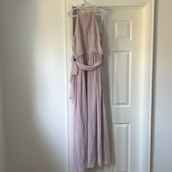 BHLDN Alana Palest Pink Rose Dress Size 10 - BNIB - Picture 3 of 5